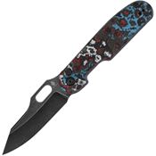 Kizer 4562A6 Cormorant Stonewash Knife Multi Color Handles