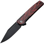 Civivi 20041C1 Cachet Framelock Knife Red Handles