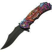 China Made 300572WM Water Monster Assist Open Linerlock Knife