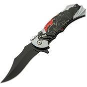 China Made 300573SS Warrior Assist Open Linerlock Knife