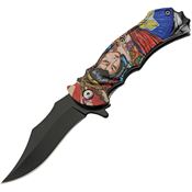 China Made 300574FF Battle Assist Open Linerlock Knife