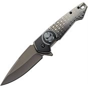 China Made 300578BK Predator Framelock Knife A/O Black Handles