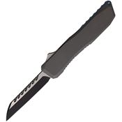 EOS 123 Auto Harpoon OTF Knife Gray Handles