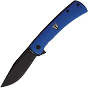 Finch HO008002 Halo Linerlock Knife with Blue Handles
