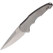 Hoback 36 1Sam Framelock Knife Stonewashed Titanium Handles