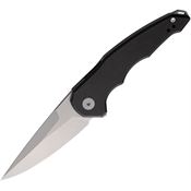 Hoback 036SB 1Sam Framelock Knife SW/Black Handles