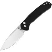 CJRB 1925BK Pyrite Button Lock Black G10