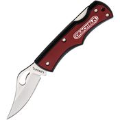 Lansky LKN045S1 Orscheln Lockback Knife Black/Red ABS Handles