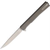 Ocaso 10CTS Solstice Linerlock Knife with Titanium tanium Handles