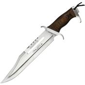 Rambo 9425 Rambo Iii John Rambo Signature Satin Fixed Blade Knife Wood Handles