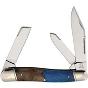 Rough Rider 2415 Texas Stockman Knife Stoneworx Handles