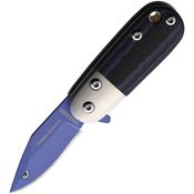 Rough Rider 2548 Stompin Berry Assist Open Linerlock Knife Blue/Black Handles