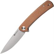 SenCut 09D Neches Linerlock Knife Brown Handles