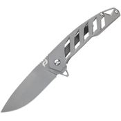 Schrade 1159323 Ventricle Framelock Knife Gray Handles