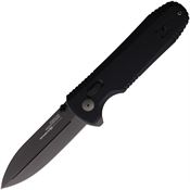 SOG 12610557 Pentagon XR Lock LTE Gray Knife Black Handles