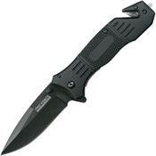 Tac Force 434 Assist Open Linerlock Knife with Black Handles