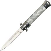 Tac Force 575WP Assist Open Linerlock Knife with White Handles