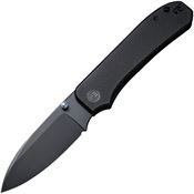 We 210451 Big Banter Linerlock Knife Black Handles