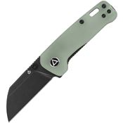 QSP 130XSF2 Mini Penguin Linerlock Knife with Jade Handles