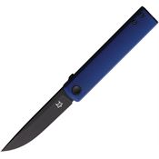 Fox 543ALBLB CHNOPS Linerlock Knife with Blue Handles