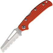 HPA 007 Le Sauveteur Rescue Lockback Knife Orange G10 Handles