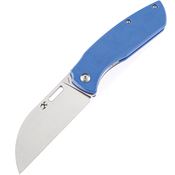 Kansept 1023A3 Convict Linerlock Knife Blue G10 Handles