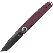 Kizer 3604C3 Squidward Linerlock Knife Redstone Handles