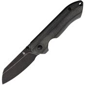 Kizer 3504C1 Guru Linerlock Knife Black Handles
