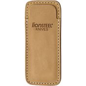 LionSTEEL 900FDV3SN Vertical Leather Sheath Sand