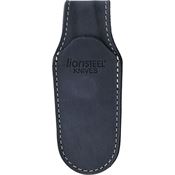 LionSTEEL 900MK01BL Vertical Leather Sheath Blue