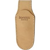 LionSTEEL 900MK01SN Vertical Leather Sheath Sand