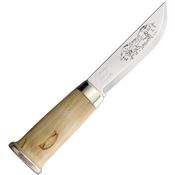 Marttiini 240010C Lapp 12.7Cm Fixed Blade Knife Curly Birch Handles