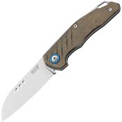 MKM-Maniago TGC Root Slip Joint Knife Green Micarta Handles