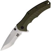 SKIF 422SEG Griffin Framelock Knife OD Green G10 Handles