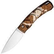 Piranha 14C Auto X Button Lock Knife Camo Handles