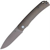 PMP 045 User II Framelock Knife Blue Hardware Gray Handles