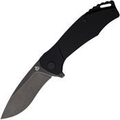 QSP 122C2 Raven Linerlock Knife with Black SW Handles