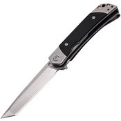 Revo DUOTBLK Duo Linerlock Knife with Tanto Black Handles