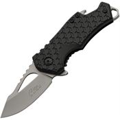 Rite Edge 300587SL Ballistics Assist Open Linerlock Knife with Silver Handles