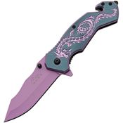 Rite Edge 300586PU Flying Dragon Linerlock Knife