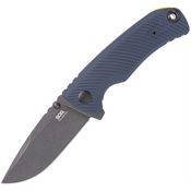 SOG 11060343 Tellus ATK Assist Open Linerlock Knife Squid Ink Handles