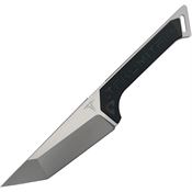 Takumitak 215SL Charge Satin Fixed Blade Knife Black Handles
