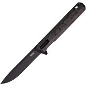 Tekto 2CRDBK1 F2 Bravo Linerlock Knife with Red Carbon Fiber Handles