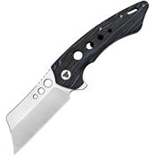 Trivisa TY04BB154G Mensae Linerlock Knife with Black/Blue Handles