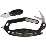 V NIVES 03060 C.R.A.B. Black Green Handle