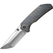 We 20028D2 Thug XL Tanto Framelock Knife Tiger Handles