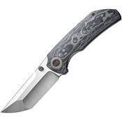 We 20028E1 Thug XL Framelock Knife Carbon Fiber Handles