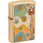 Zippo 73660 Flower Power Design Lighter