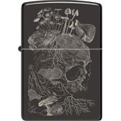 Zippo 73869 Skull Mushroom Design Lighter