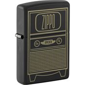 Zippo 53299 Vintage TV Design Lighter
